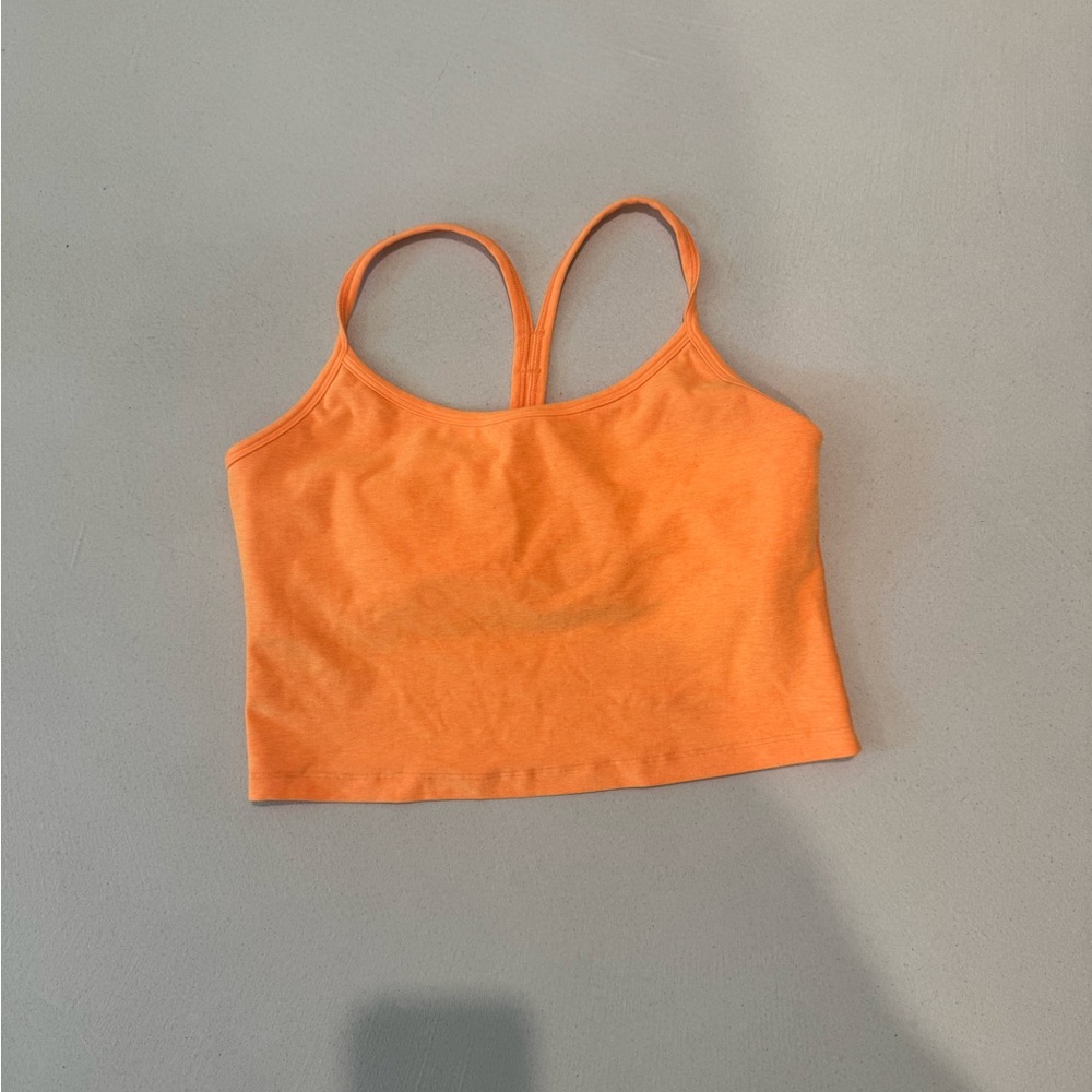 Beyond Yoga Vibrant Orange Crop Top